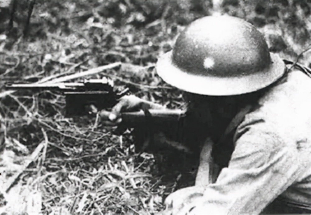 历史上广西狼兵与日军第一次交锋,广西狼兵打日军真实影像