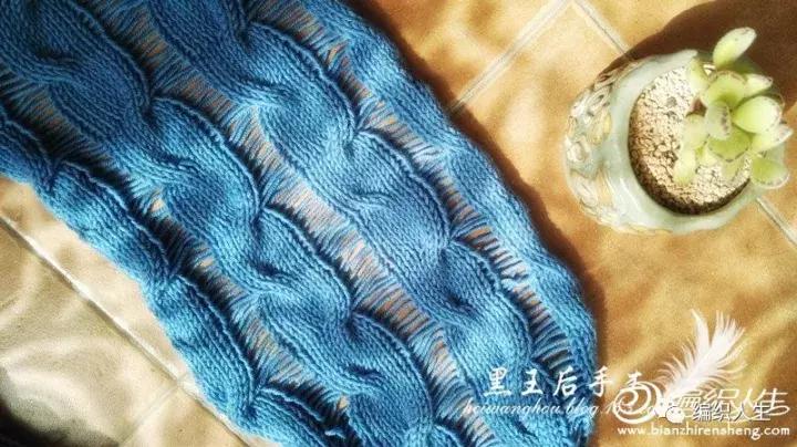 棒针麻花围脖的织法,棒针围脖的各种织法教程