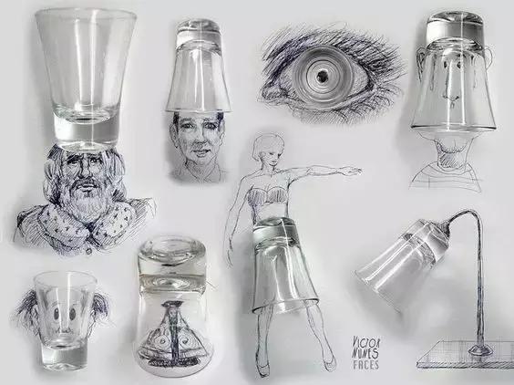 精美创意插画100幅无水印,彩铅小插画500例临摹