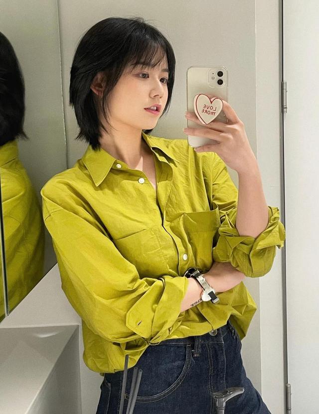 适合脸宽点的圆脸流行短发,小清新日系短发齐耳圆脸