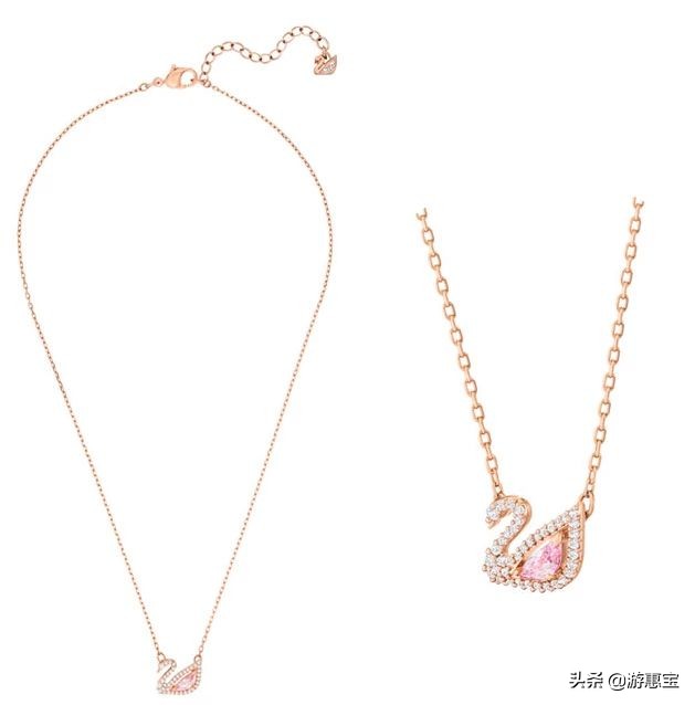 黑转粉系列,施华洛世奇粉钻天鹅专柜