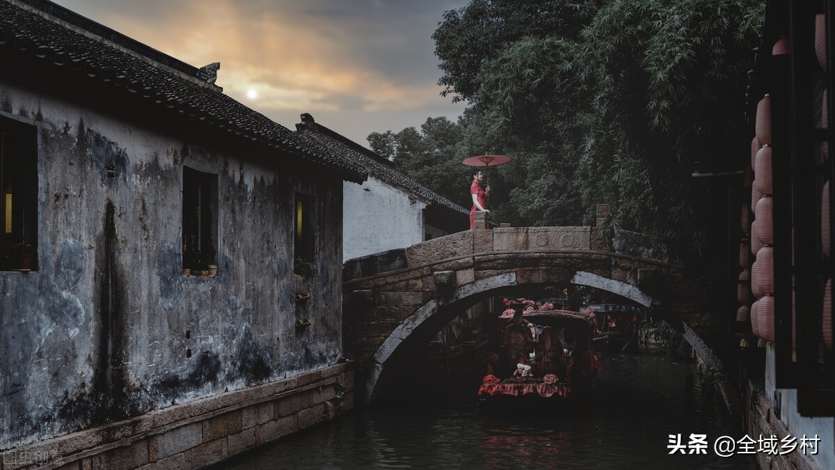 完整的江南六大古镇之一西塘,江南六大古镇之一乌镇江南水乡