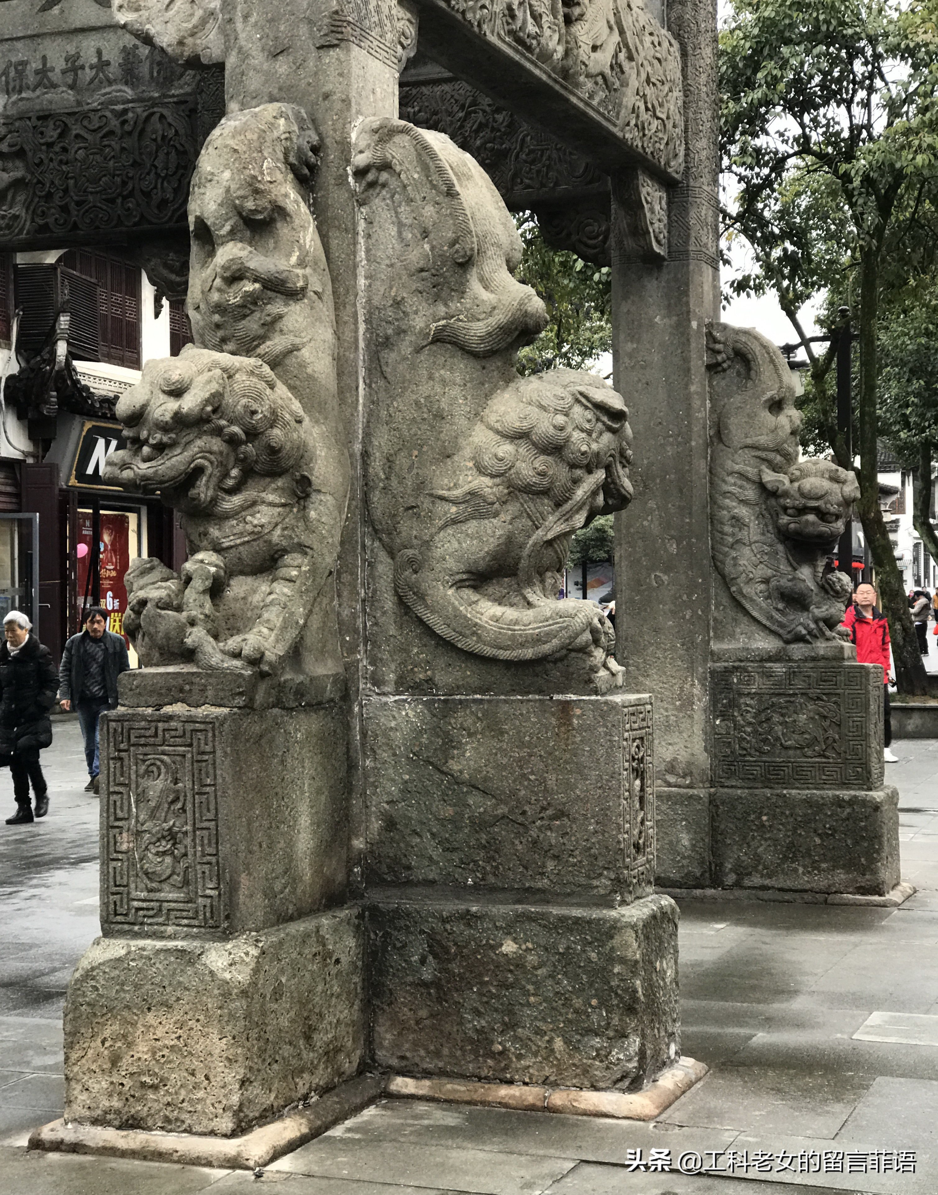 古徽州最古老的牌坊,徽州古城世科牌坊