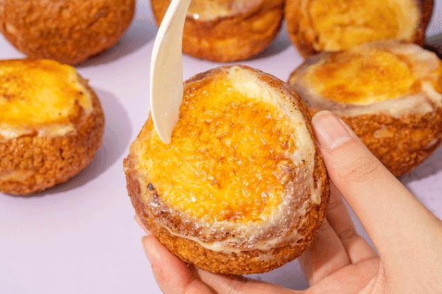 西树泡芙原味可可泡芙甜不甜,西树泡芙脆脆焦糖布蕾泡芙19元