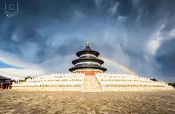 下雨出现彩虹素材,下雨以后的彩虹真好看