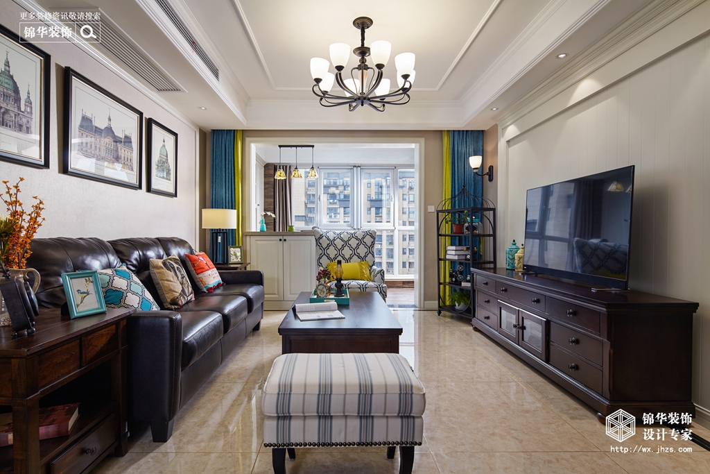 130美式大气沉稳古典风装修,130平美式轻奢风格装修多少钱