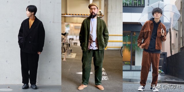 冬季黑色灯芯绒直筒裤怎么穿搭,日系杏色灯芯绒裤秋冬搭配