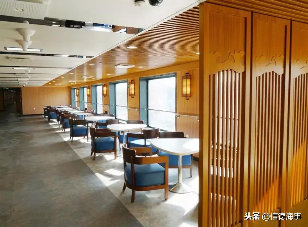 中韩客滚航线,探秘首艘国产大邮轮