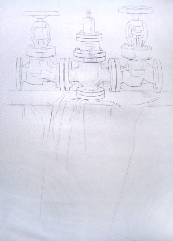 素描教程静物组合,中学生素描技巧入门静物素描