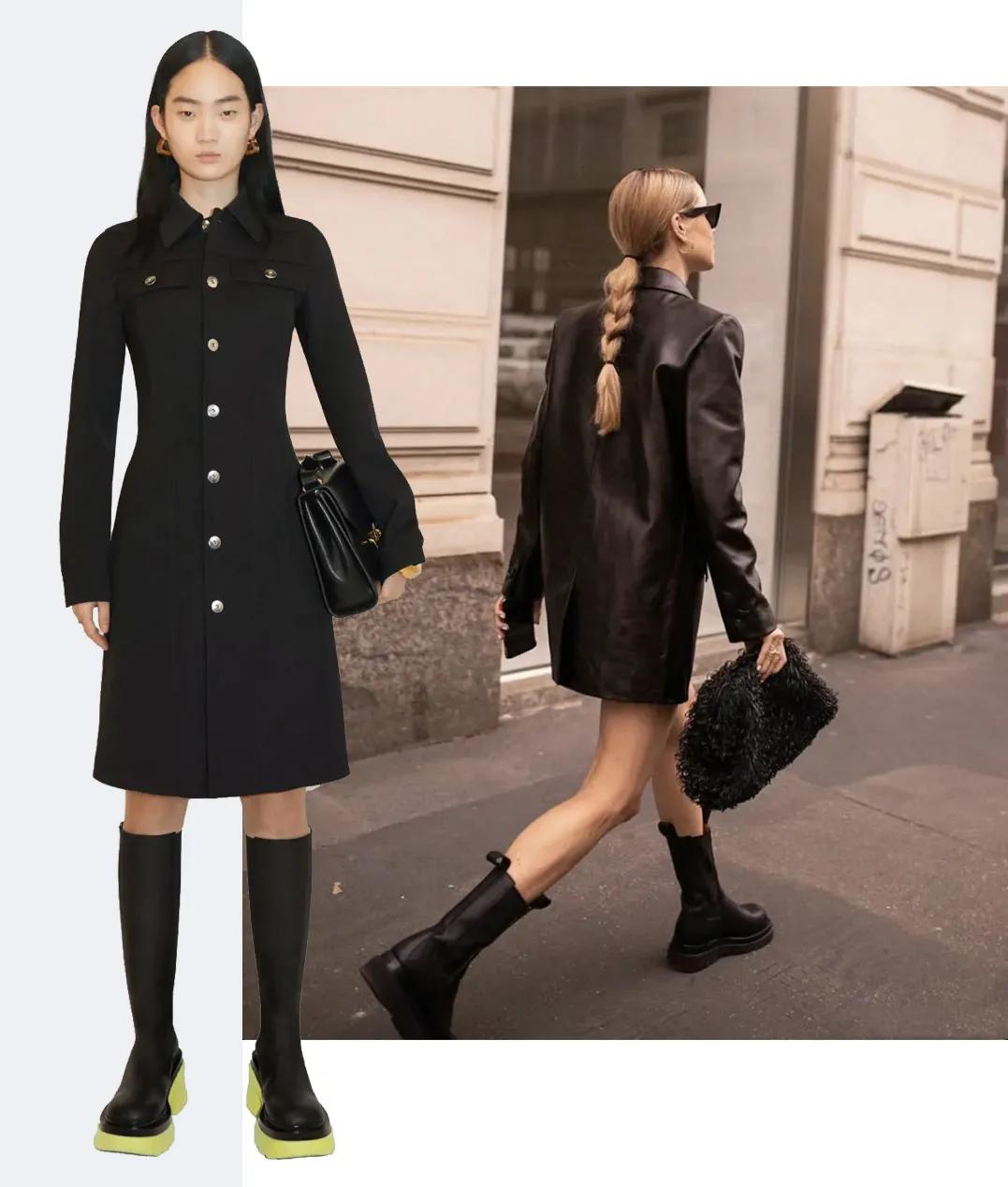 bv靴新款黄色,bv神靴