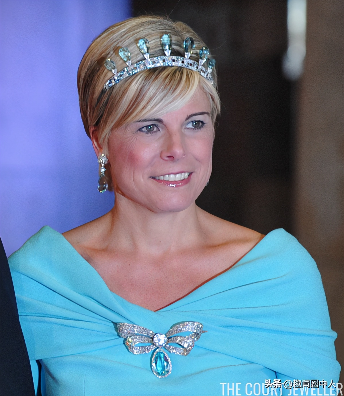 黄金镶嵌海蓝宝,王室顶级珍贵珠宝