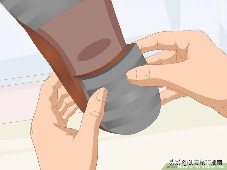 如何修复磨坏的鞋跟,如何修理鞋跟一边磨损