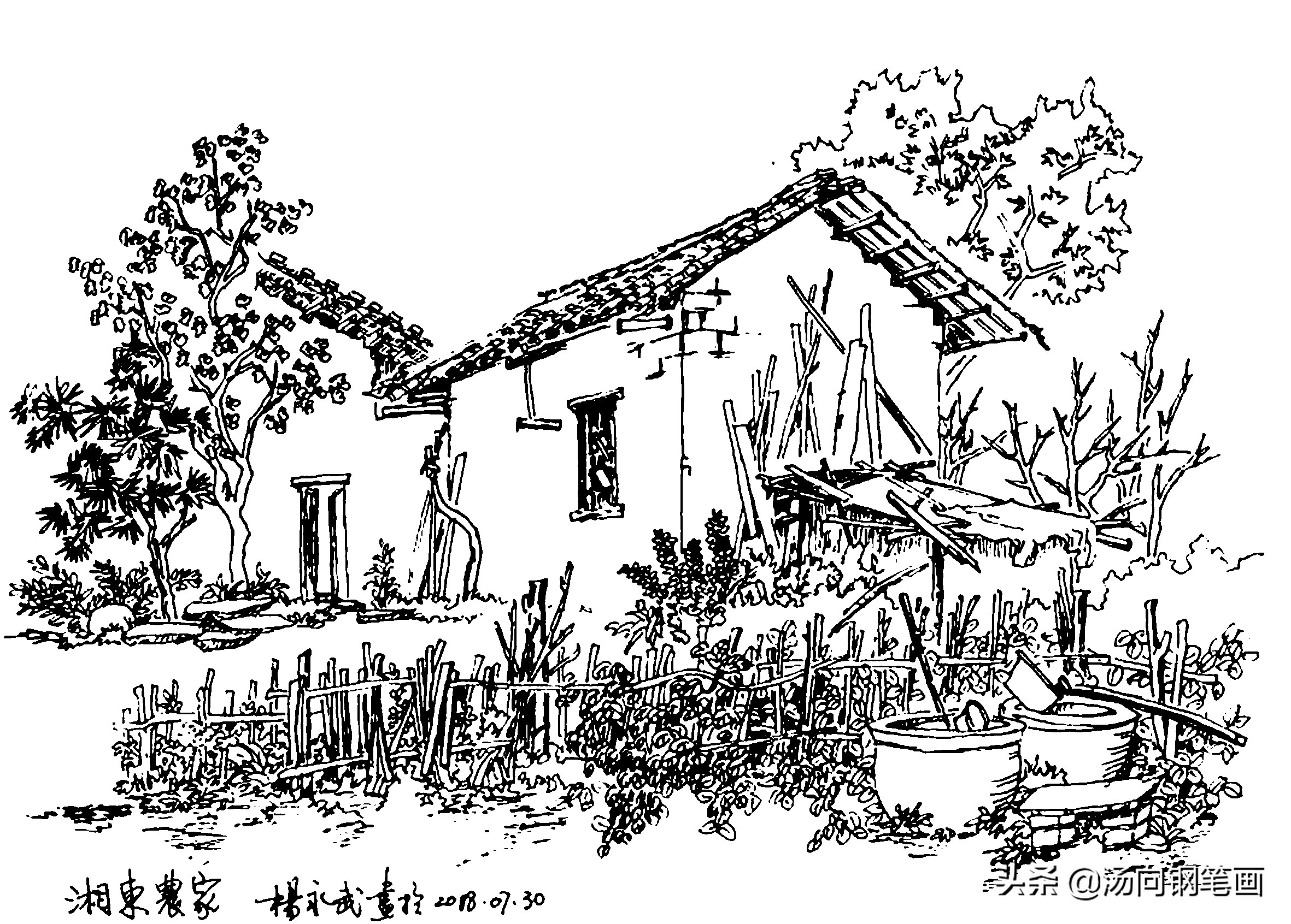 零基础学钢笔速写,零基础学钢笔书法