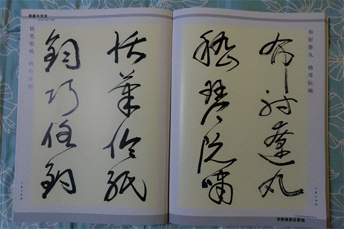 草书千字文真迹,书法千字文作品欣赏启功先生