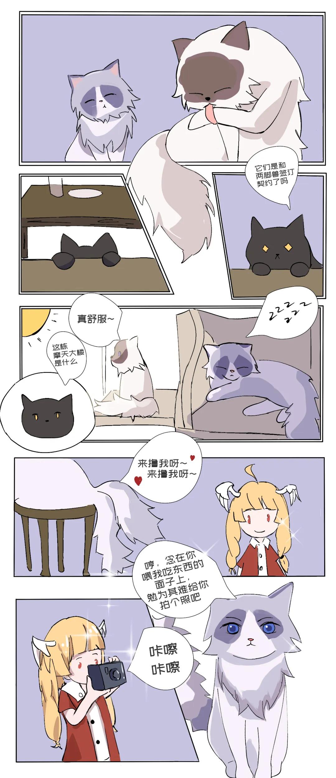 漫画《小默与Tina》傲娇小公举与她的骑士哥哥