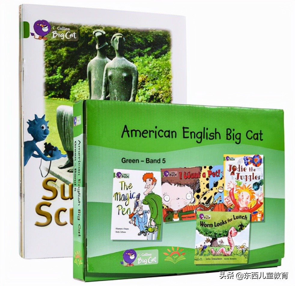 如果2-8岁孩子急需英语启蒙阅读，选分级王者《大猫》绝对没错