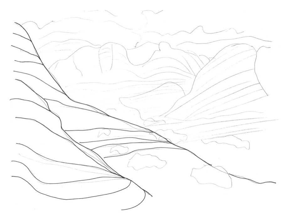 石头画零基础入门教程,一步一步教你画石头