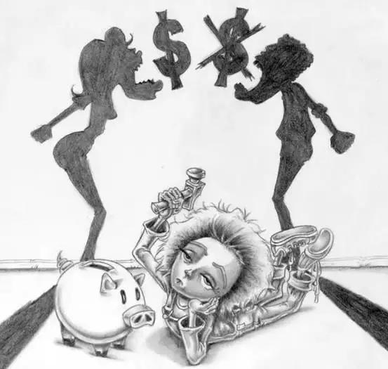 暗黑风格绘画人物素描,暗黑系插画100幅