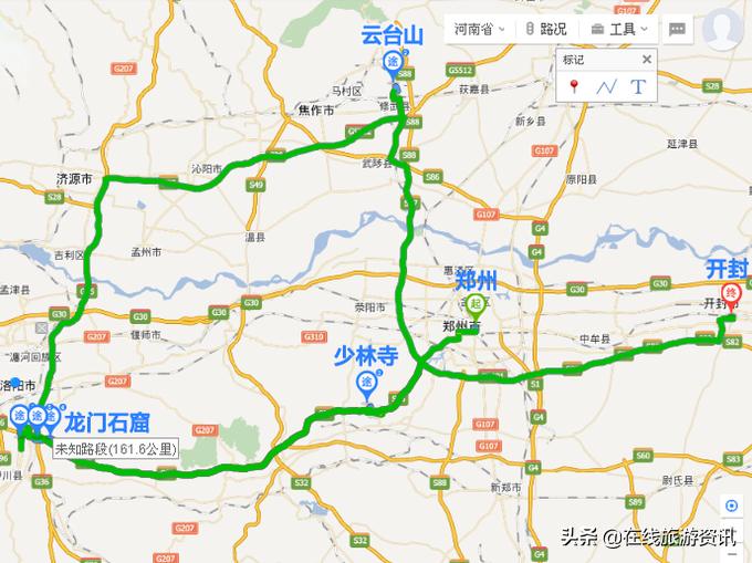 以郑州为中心，河南经典线路4-5日游全攻略！
