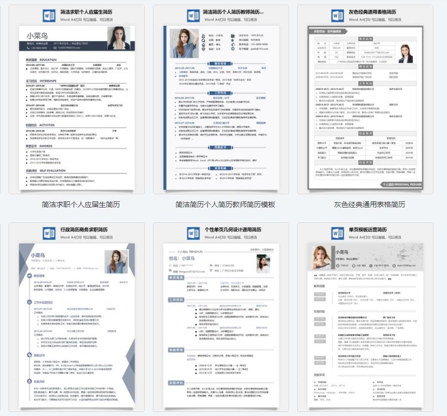 个人简历模板中英对照word,小升初个人简历模板word版