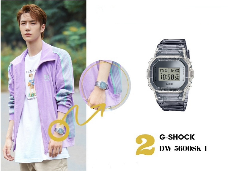 王一博卡西欧代言视频,王一博代言百达翡丽手表吗