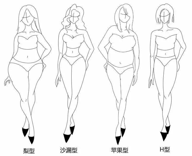 8套梨形身材穿搭模板遮胯显瘦,显瘦遮胯遮屁股梨形身材