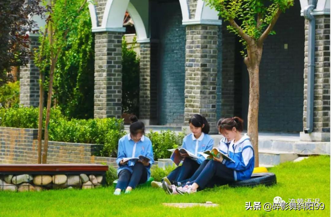 十几年前的乡镇中学：唯书有色，秀于百卉