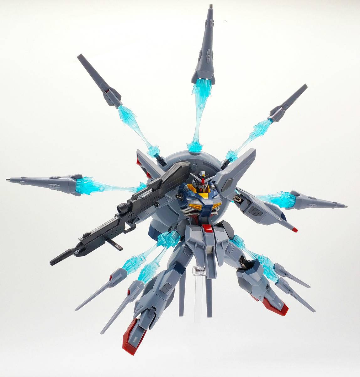 模玩机设:CC机设君临战场的复仇天帝ZGMF-X13A神意高达