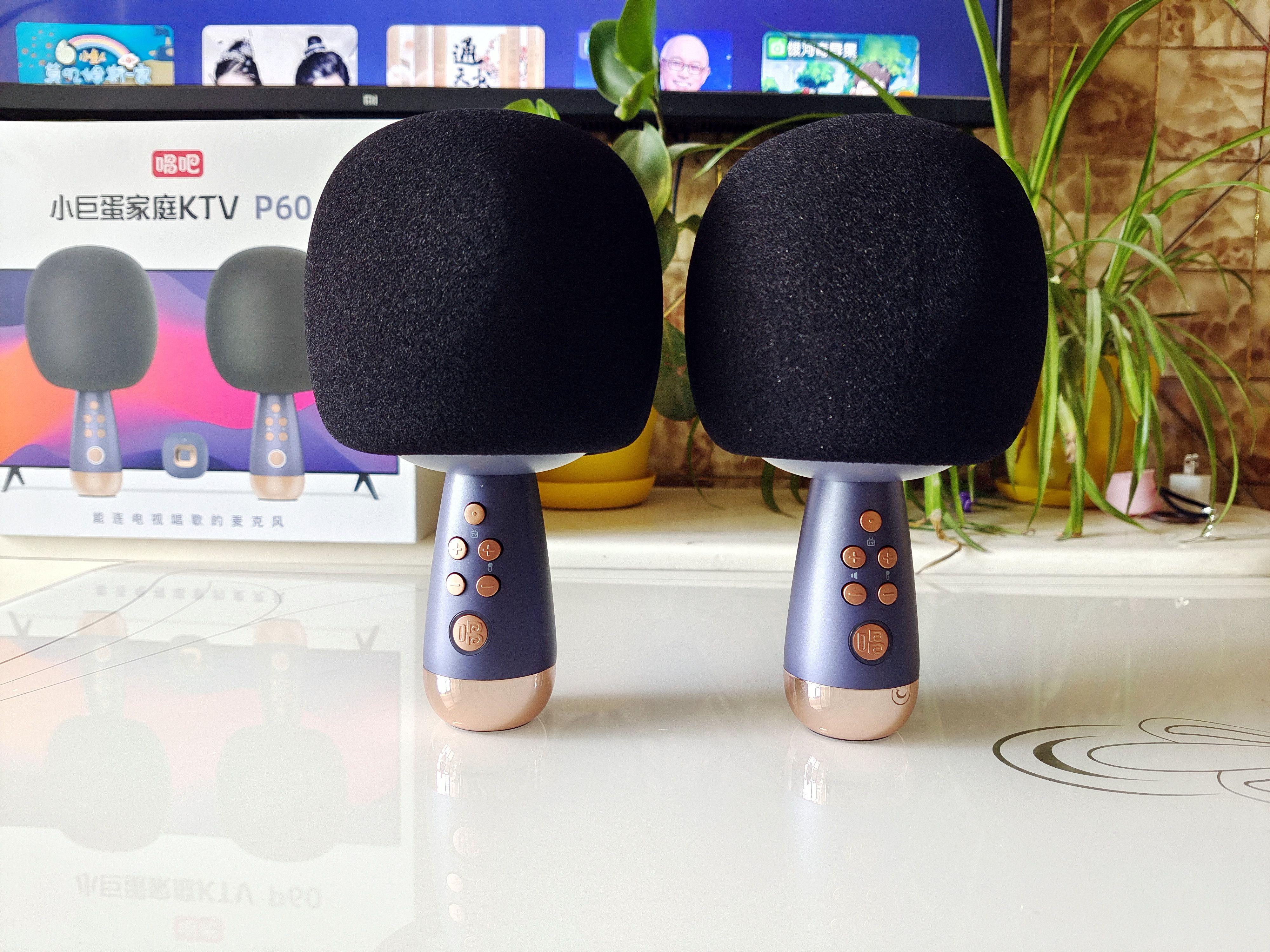 k歌麦克风大屏版,唱吧家庭ktv麦克风p60