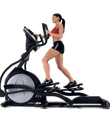 干货输出|细腰翘臀、燃脂塑形，小姐姐手把手教你练习椭圆机