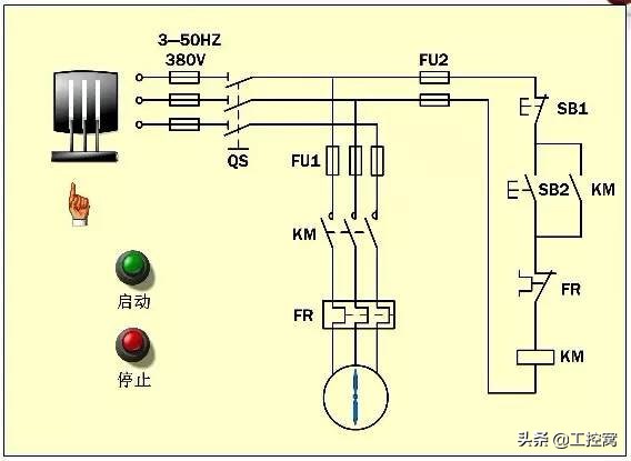 电气原理图中的电器元件怎么画,电器元件符号及字母代表的意思
