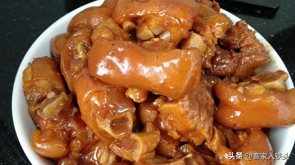 咸香猪脚姜醋蛋广东正宗做法,咸香猪脚的做法高压锅