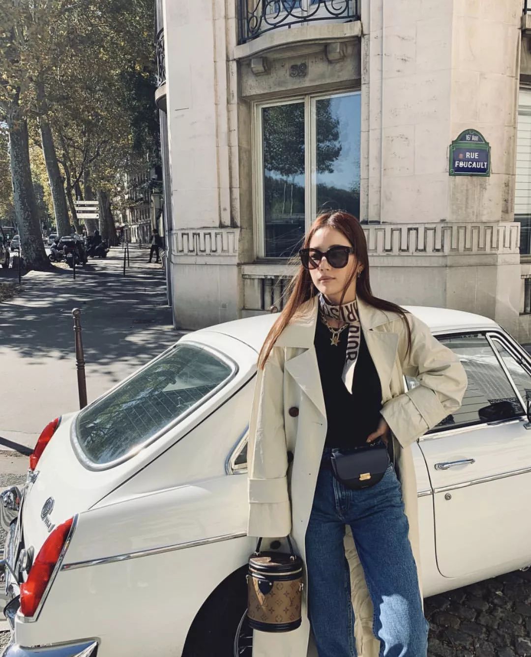 欧美时尚博主穿搭示范冬,韩系慵懒风冬季穿搭博主