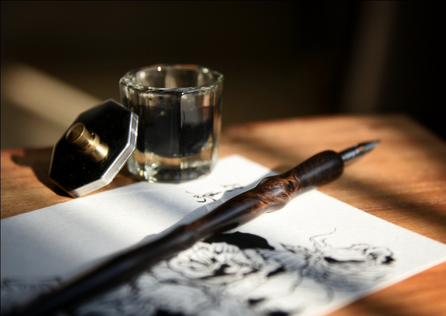 如何做一支蘸水笔,简易蘸水笔制作