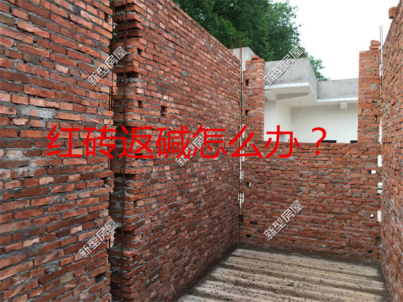 刚砌好的墙全是白霜怎么办,红砖砌墙完后泛白是怎么回事