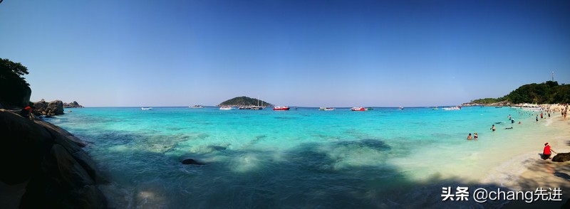 泰国普吉斯米兰跟团浮潜,泰国普吉岛自由潜水皇帝岛