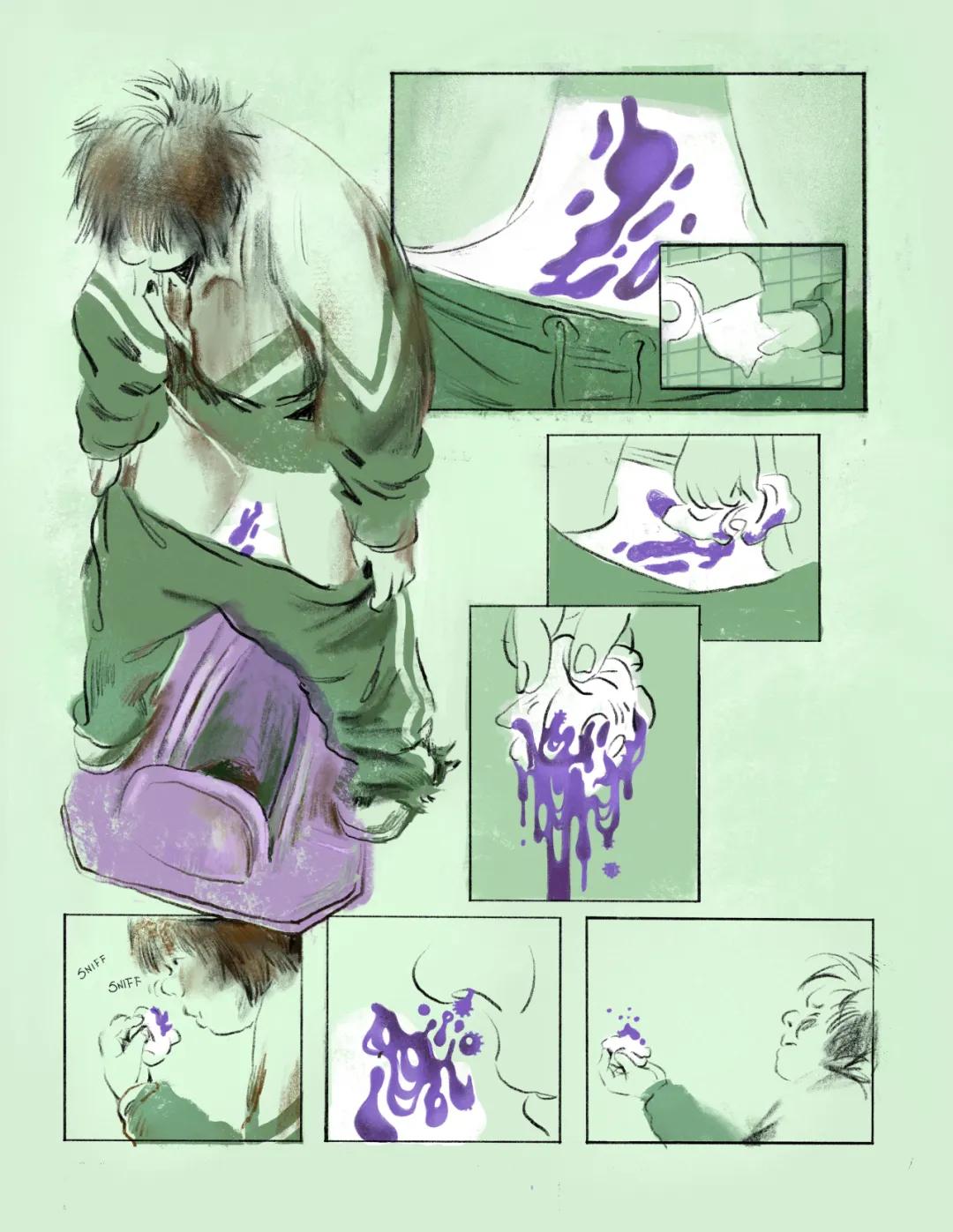 美国纽约视觉艺术学院插画,插画毕业展