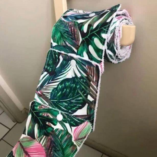 英国女子自制可循环使用厕纸,英国妈妈自制厕纸