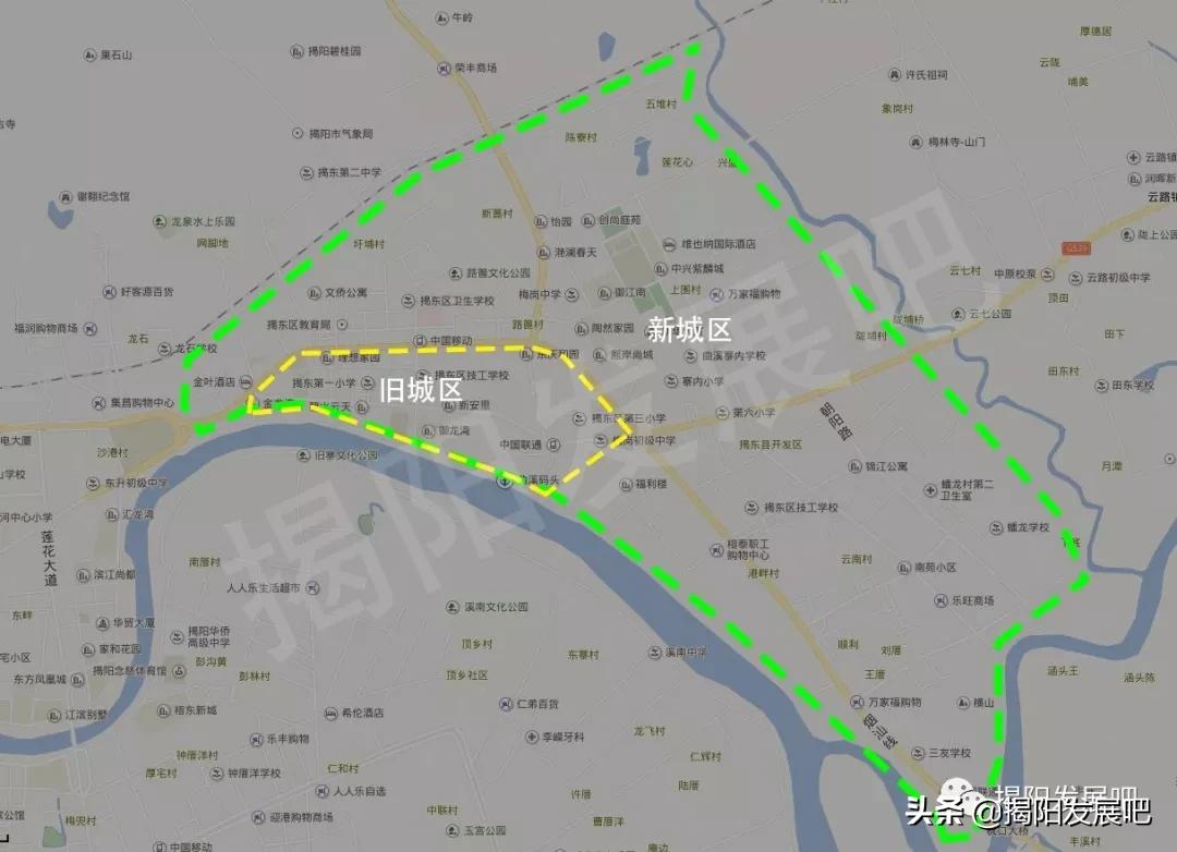 揭阳揭东区最新规划图,揭阳市揭西县未来规划