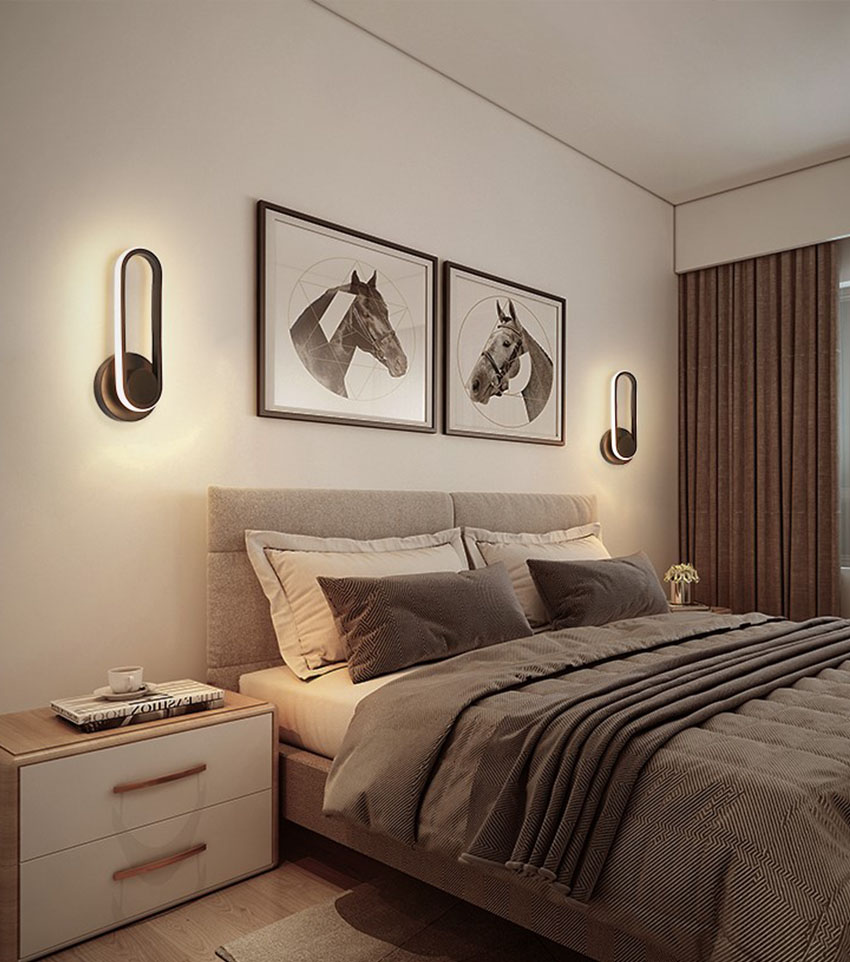 客厅壁灯一对推荐,家里的壁灯