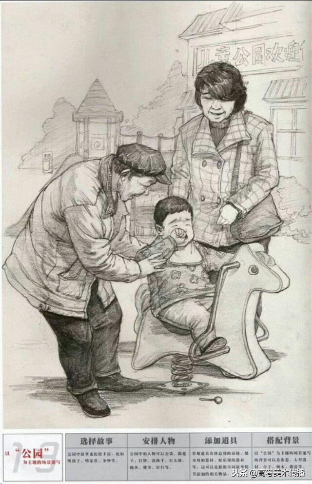 什么是命题设计速写,优秀的速写作品欣赏