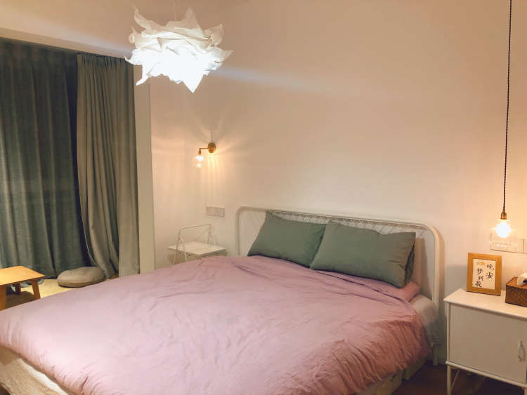 70平两室小户型，原木色的日式小清新，让家更温馨