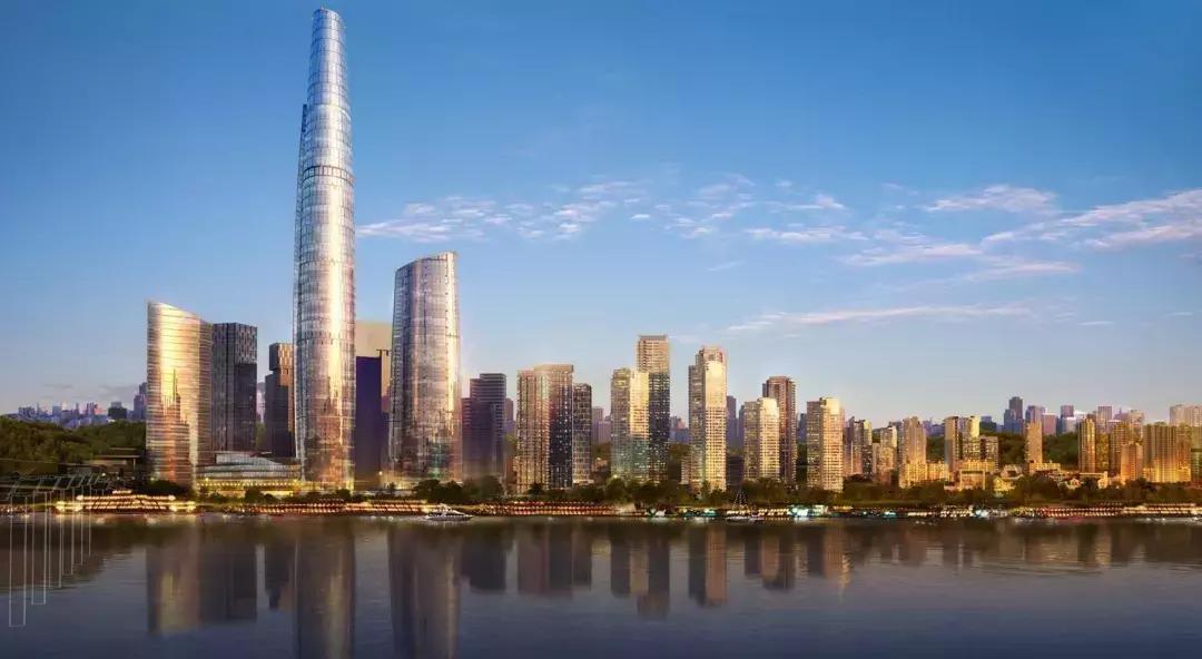 重庆十大摩天高楼排名,重庆来福士天空之巅