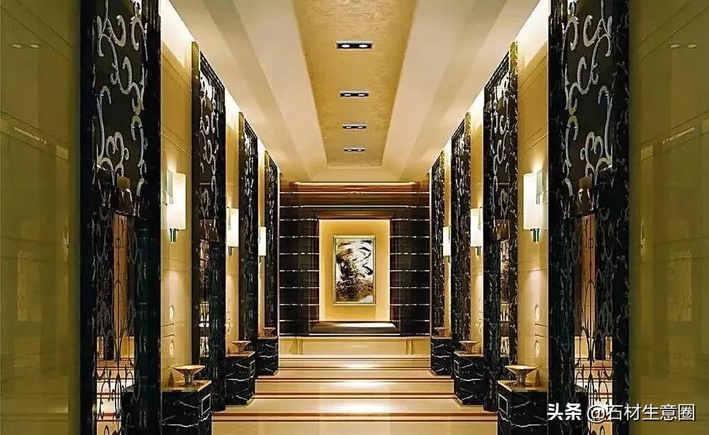 石材电梯门套安装,电梯石材门套效果图