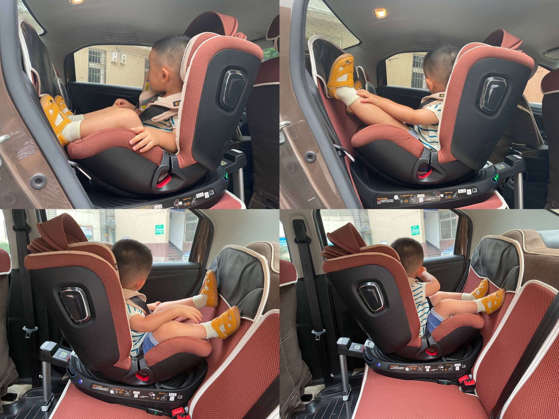 360度儿童安全座椅的安装,宝宝安全出行儿童座椅