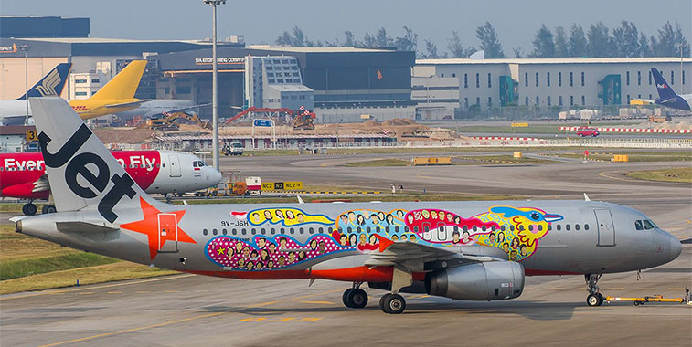 全球首架进博号彩绘飞机视频,中国联合航空庆阳号模型