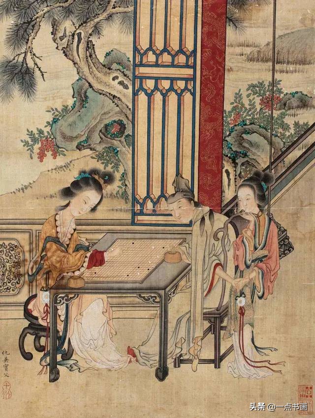 明仇英拍卖60亿的作品,明仇英桃源仙境图临摹