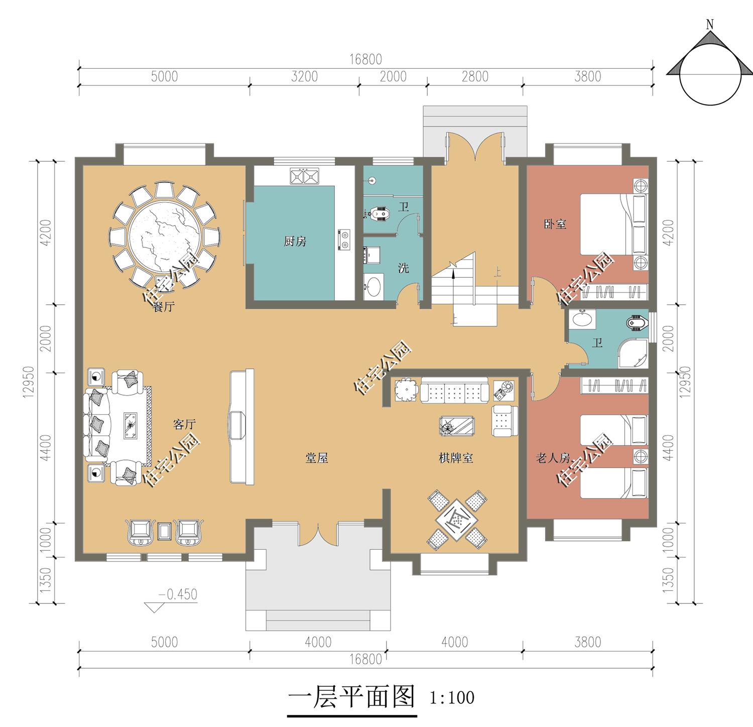 回农村建三栋中式别墅高端有气势,回农村建别墅现代风格