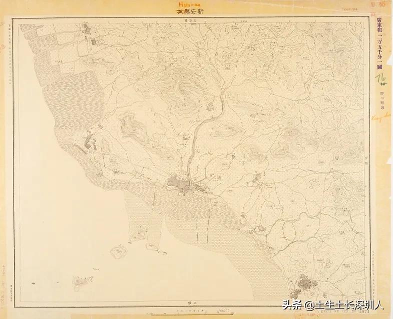 这些深圳老地图,见过一张就算你厉害