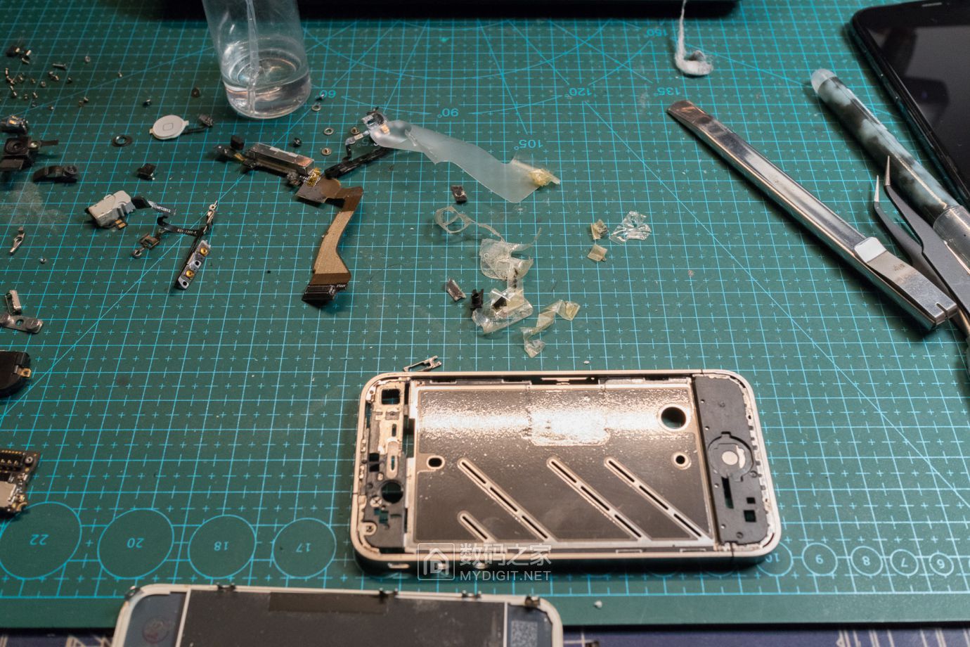 把未拆封的iphone4做成标本,iphone4被做成标本